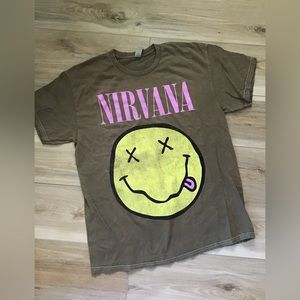 Nirvana Band Tee Modern L